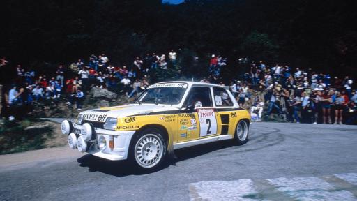  Renault 5 Turbo, рали 