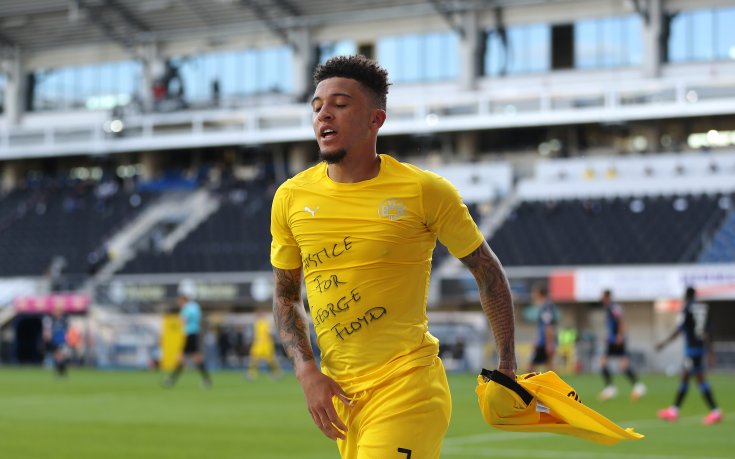 Горчив хеттрик за Джейдън Санчо