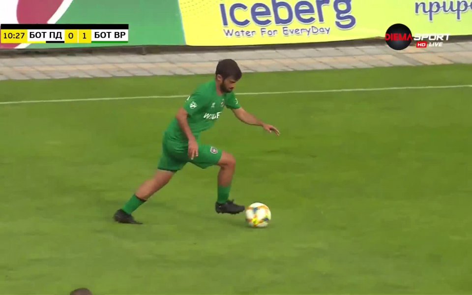 Шокиращият удар на Валери Домовчийски срещу Ботев Пловдив