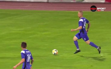 Здравко Илиев реализира в добавеното време на двубоя срещу Дунав