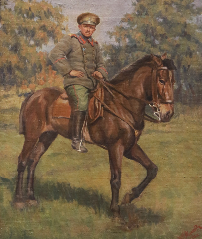 <p>Кавалерист (Автопортрет)</p>