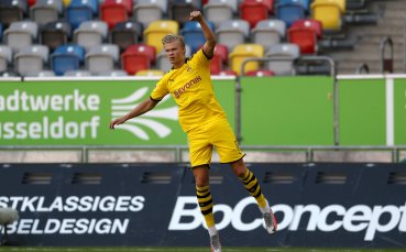 Головата машина Ерлинг Халанд донесе трите точки на Борусия Дортмунд