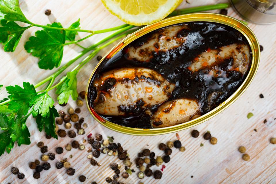  сепия храна Испания тапас 