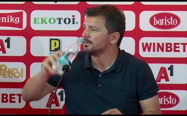Наставникът на ЦСКА Милош Крушчич говори преди дербито с Левски