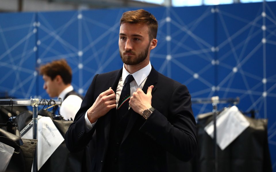 Халфът на Рома Браян Кристанте е успял да се пребори