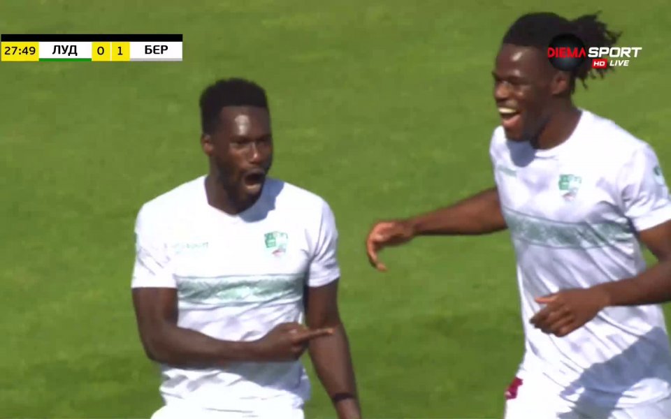 Алиун Фал откри за гостите! Нападателят получи добро подаване и