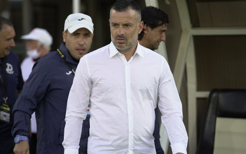 Треньорът на Дунав Людмил Киров бе в добро настроение след