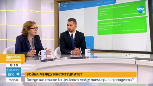  Радев vs. Борисов - до каква степен ще стигне спора сред институциите 