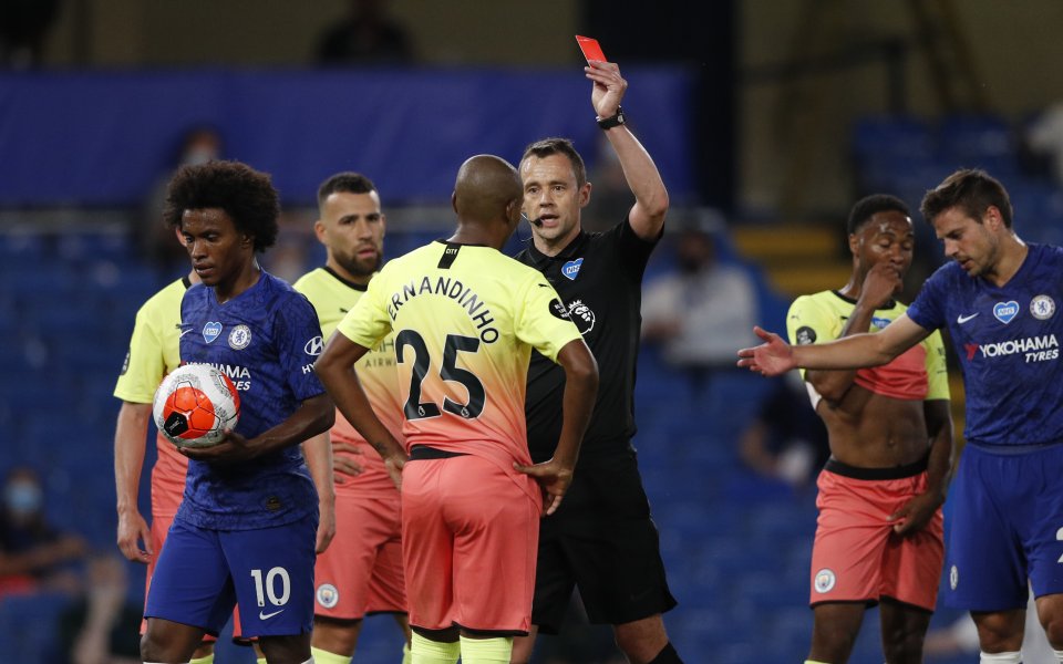 Челси победи Манчестър Сити с 2:1 на &bdquo;Стамфорд Бридж&ldquo; в