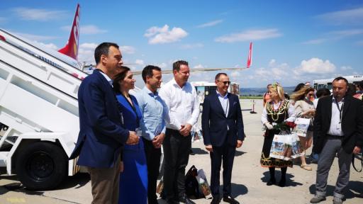  Туристи от Нидерландия откриха сезона в Бургас 