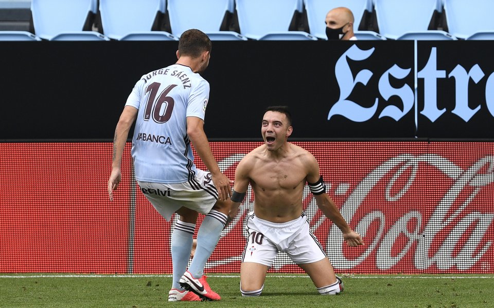 Селта и Барселона завършиха при резултат 2:2 в мач от