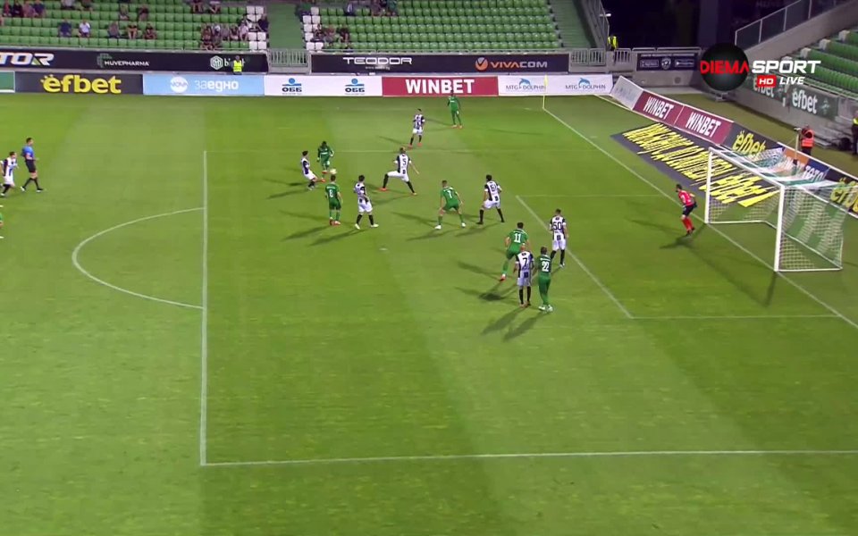 В края на срещата Мавис Чибота стана поредният, който изпрати