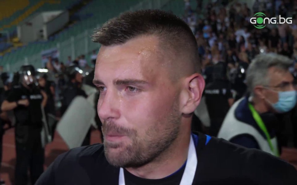 Вратарят на Локо Пд Мартин Луков бе изключително доволен от