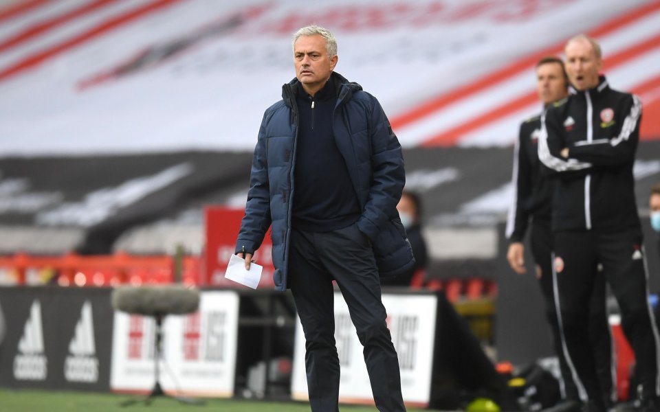 Мениджърът на Тотнъм Жозе Моуриньо е притеснен за бъдещето на