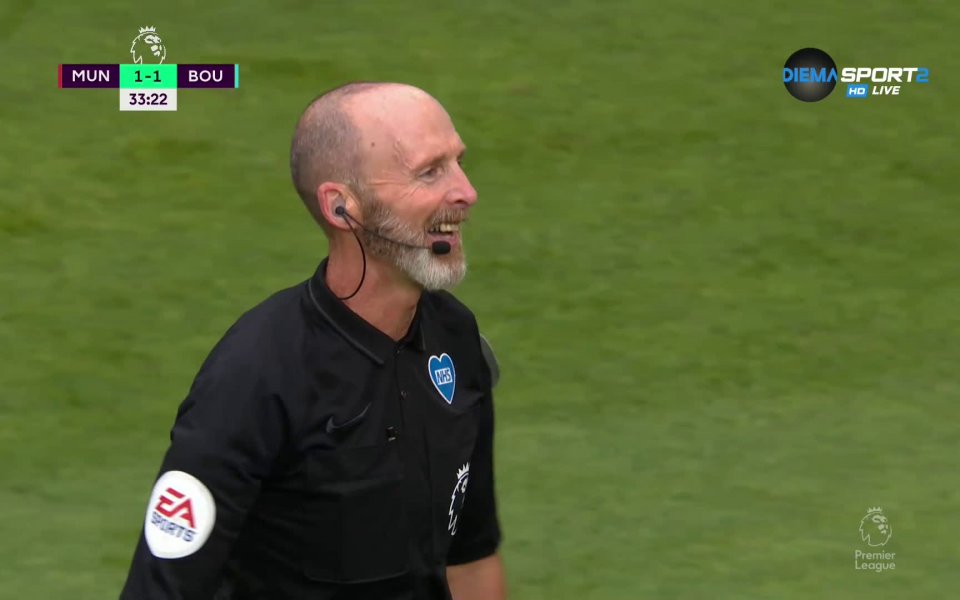 Манчестър Юнайтед излезе напред в резултата в двубоя с Борнемут,