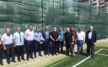 Българският футболен съюз изгради най модерната футболна площадка в Силистра Финансираното