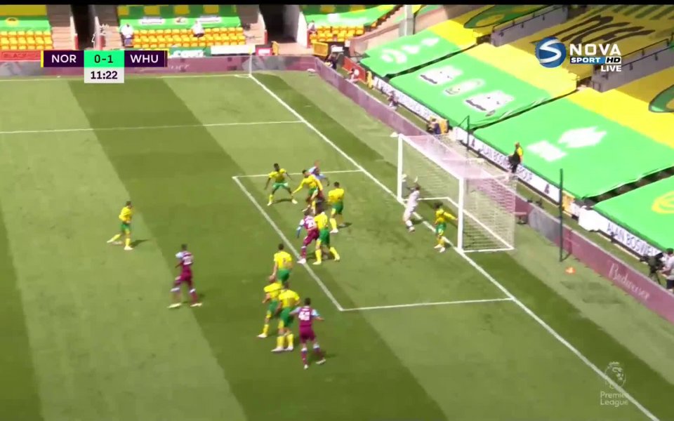 На почивката отборите на Норич и Уест Хем се прибраха