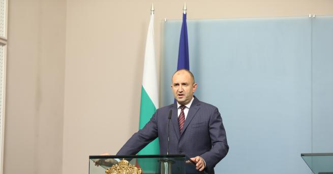 България Президентът ще представи проект за Национален стратегически документ Румен
