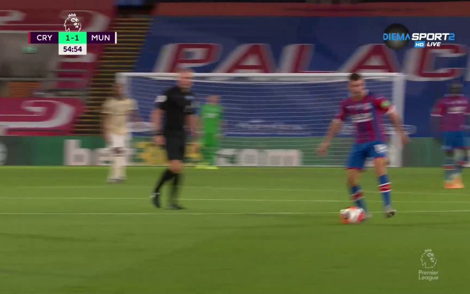 В 55-ата минута Джордан Аю овладя страхотно подаване на Уилфрид