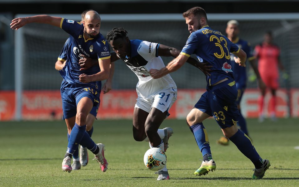 Верона и Аталанта сътвориха красив мач в града на Ромео