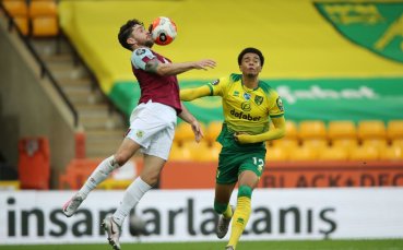 Бърнли победи Норич като гост с 2 0 в първи двубой