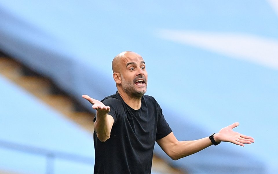 Мениджърът на Манчестър Сити - Пеп Гуардиола, бе повече от