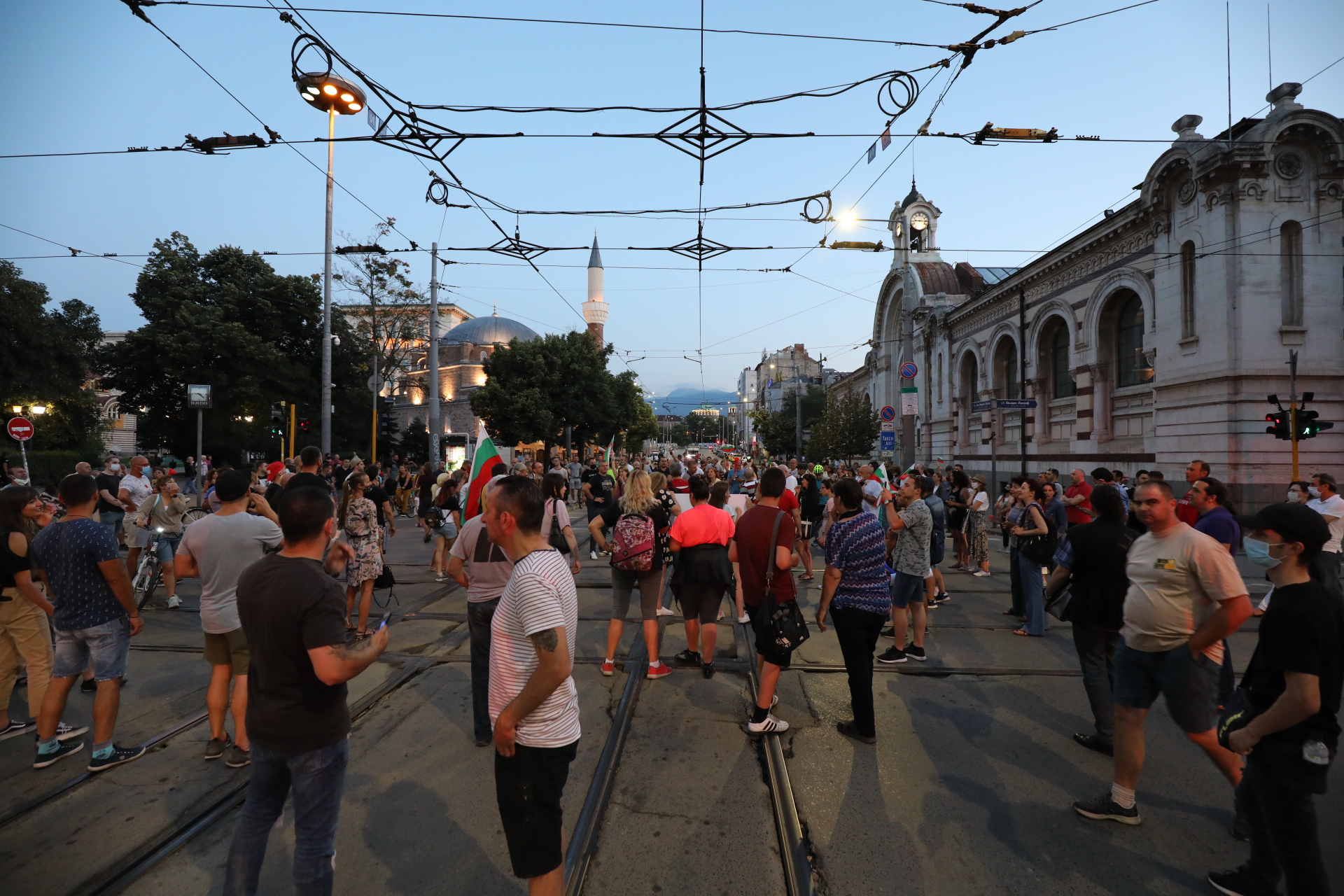 <p>Пореден ден на протест</p>