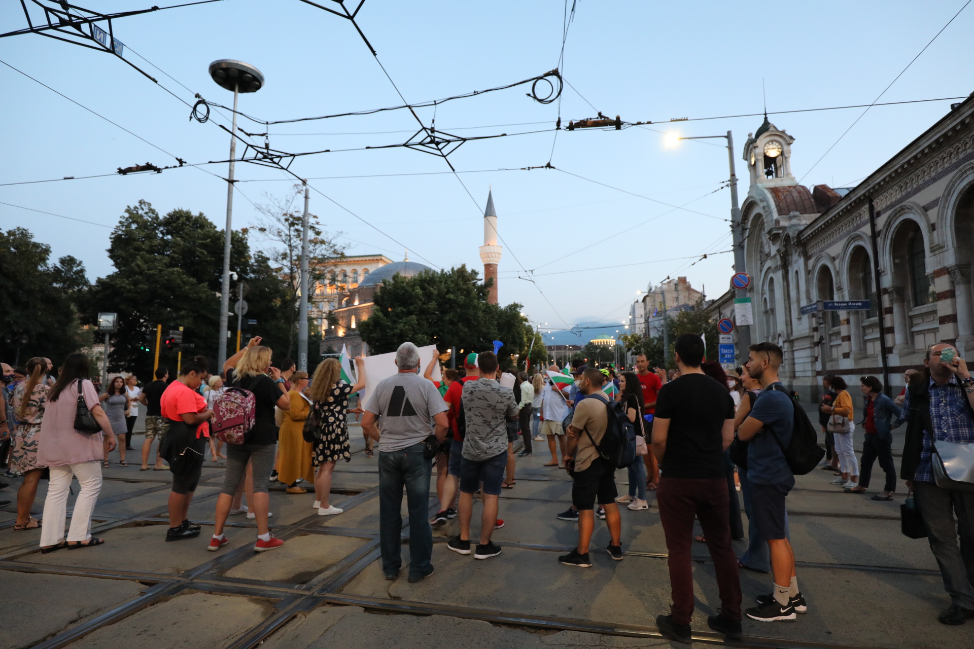 <p>Пореден ден на протест</p>