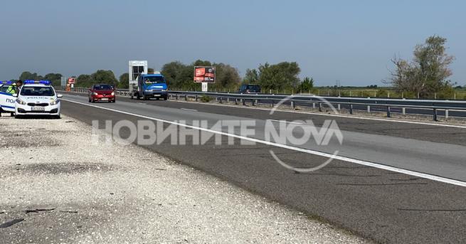България Моторист загина при катастрофа на АМ Тракия Мъжът е