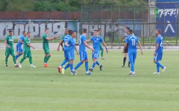 Левски победи с 2 1 изпадналия във Втора лига Витоша Бистрица