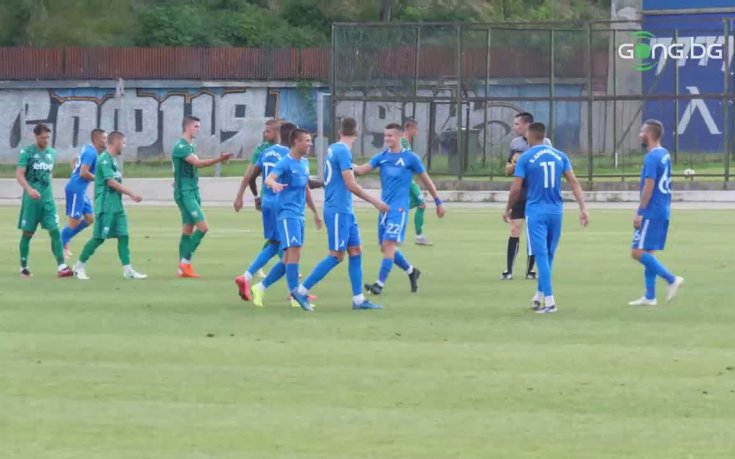 Двата гола на Левски срещу Витоша