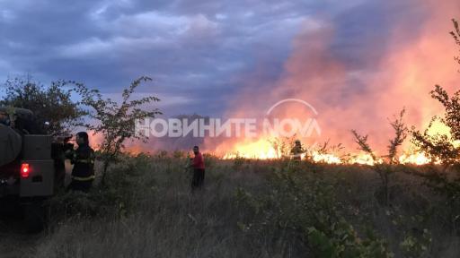 Пожарът край село Горно Черковище 
