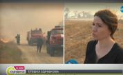  Спасиха от огъня евакуираното село в Хасковско 