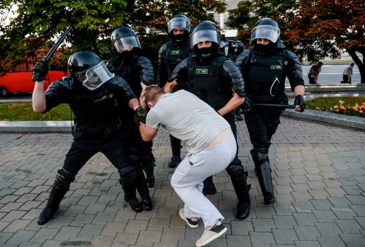 Беларус Минск протест