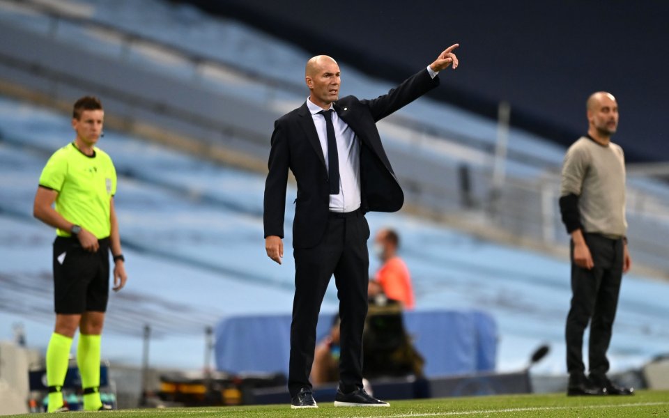 Наставникът на Реал Мадрид Зинедин Зидан е готов да се