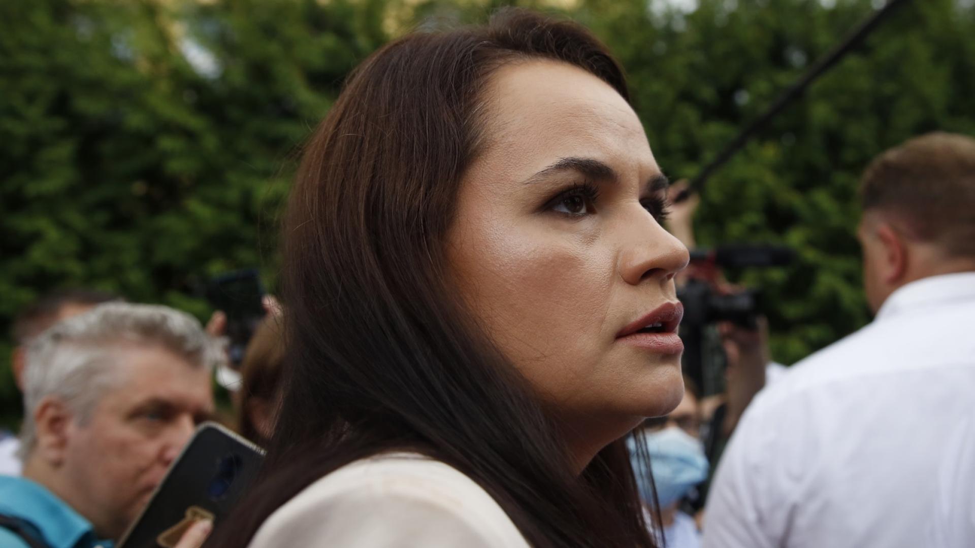 Беларуският опозиционер Сергей Тихановски съпруг на бившата беларуска кандидатка за