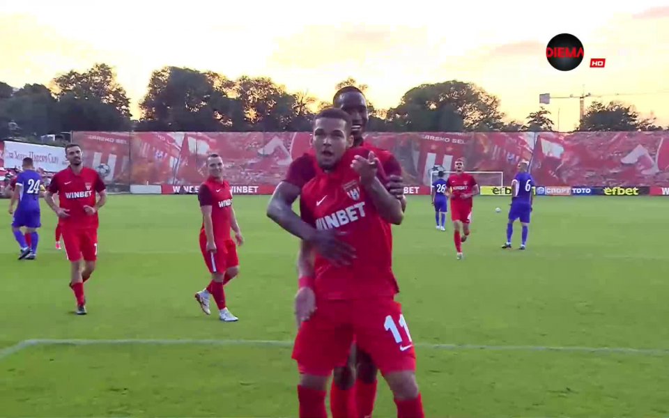 Вижте попадението на Андерсон Кордейро за Царско село при победата