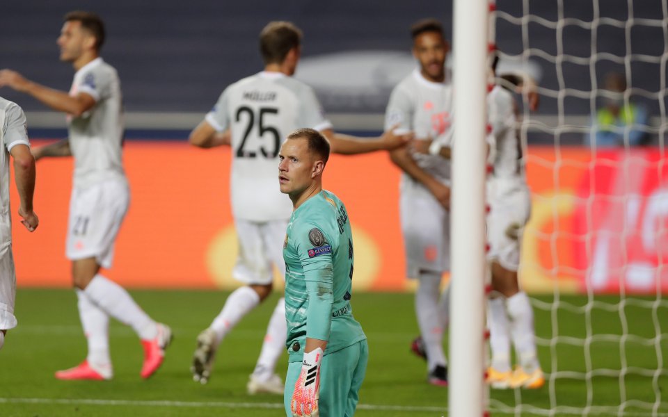 Вратарят на Барселона Марк-Андре тер Стеген за първи път се