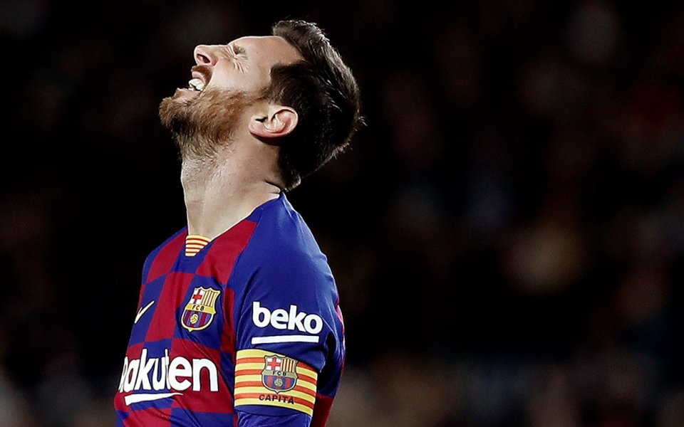Звездата на Барселона Лионел Меси не се появи и за