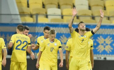 Националният отбор на Украйна стартира участието си в Лига А