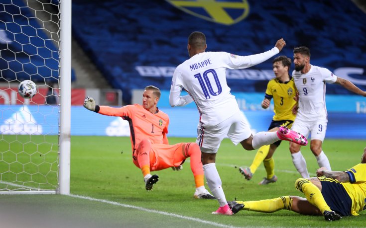 Фамозен гол на Мбапе прекърши мечтите на Швеция