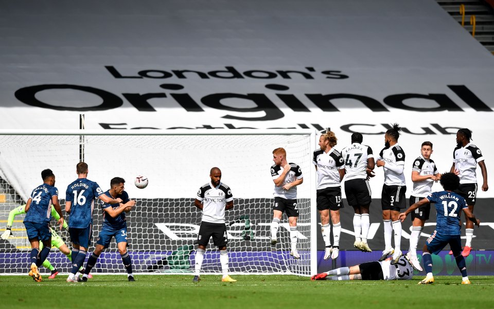 Fulham - Arsenal / Premier League, Round 1, 12/09/2020