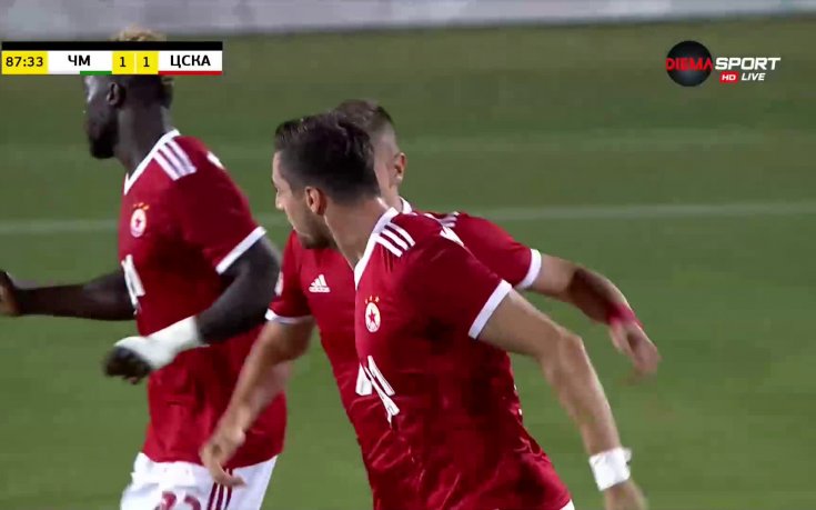 Резерва изравни за ЦСКА във Варна