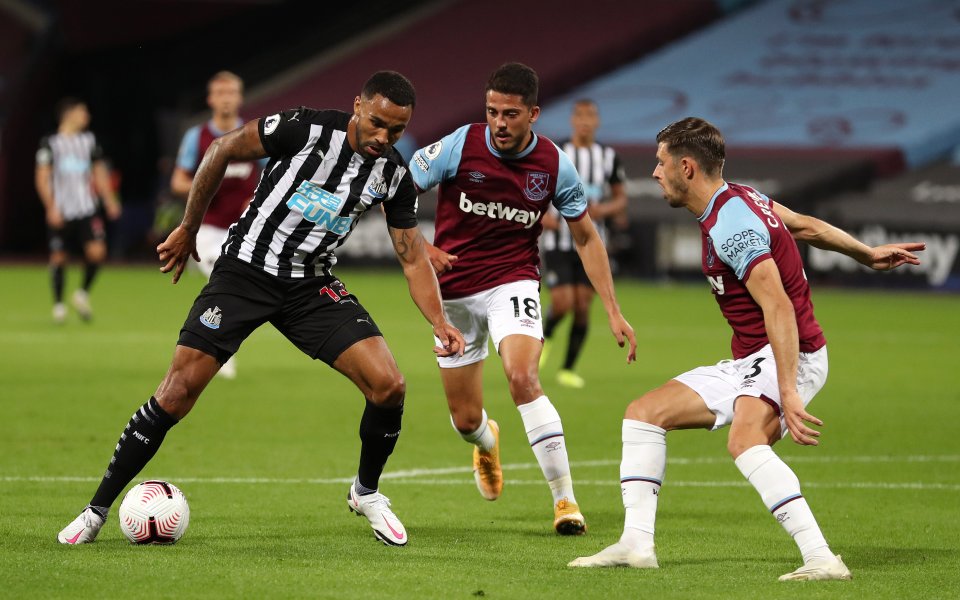 Уест Хем - Нюкасъл 0:2, Висша лига, 1-ви кръг