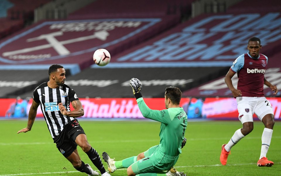 Нюкасъл победи Уест Хем като гост в двубой от 1-ия