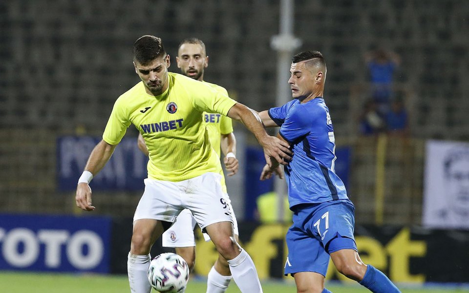 Голмайсторът за Етър при загубата като гост срещу Левски в