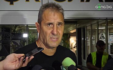 Треньорът на Берое Димитър Димитров говори след победата на тима