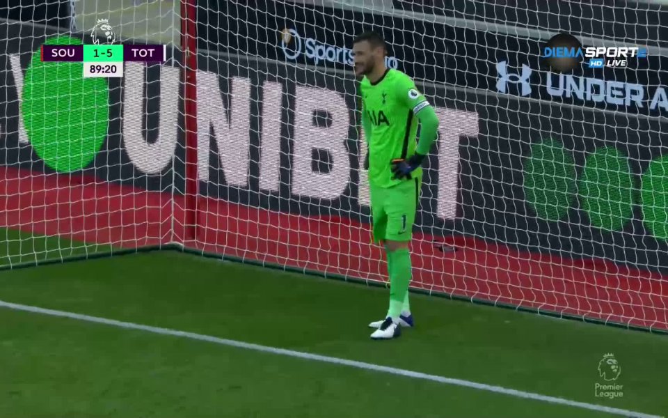 В самия край на срещата защитникът на Тотнъм Мат Дохърти