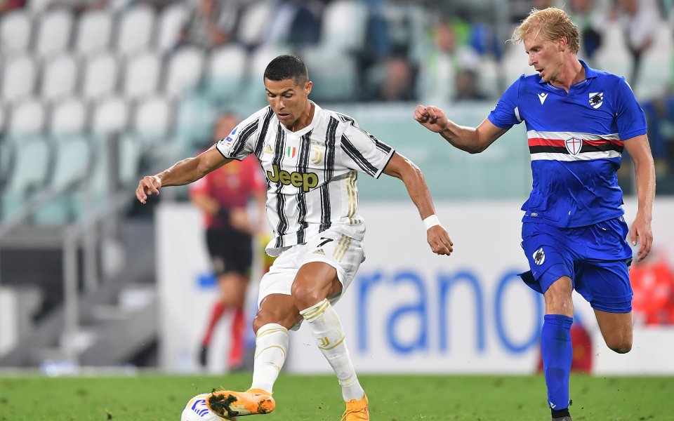 С попадението си при победата над Сампдория (3:0) Кристиано Роналдо