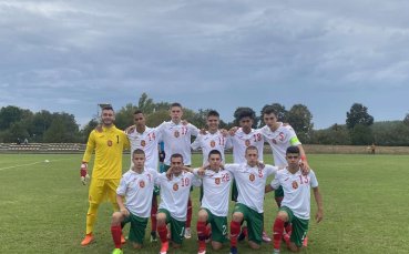 В равностоен двубой юношеският национален отбор на България до 16